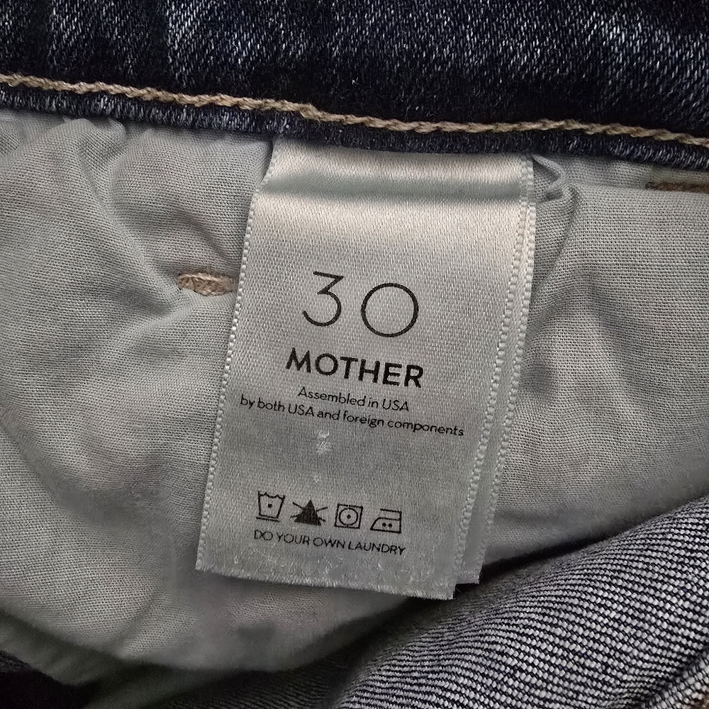 MOTHER High Waisted Utility Denim Jeans NWT Size 30 Anthropologie - Picture 9 of 16